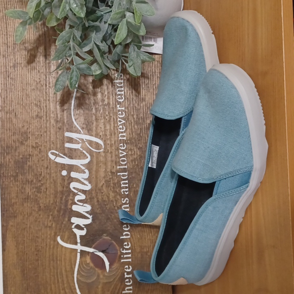 Blue Smoke Merrell Slip Ons